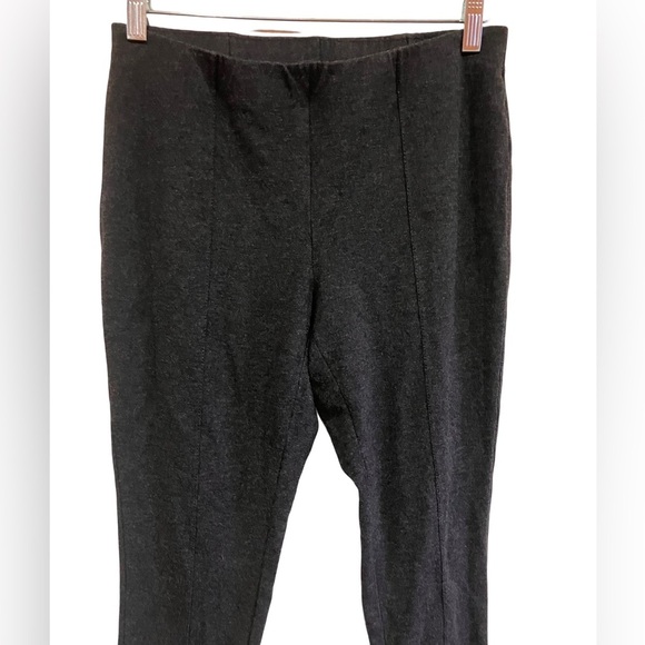 J. Jill Heathered Gray Slim Fit Ponte Leggings - Picture 4 of 7